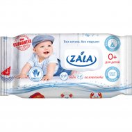 Салфетки влажные детские «Zala» (4 компонента), 100 шт