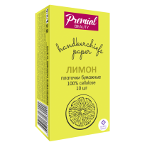 

Платки бум."PREM"(в ассортим,лимон)1шт