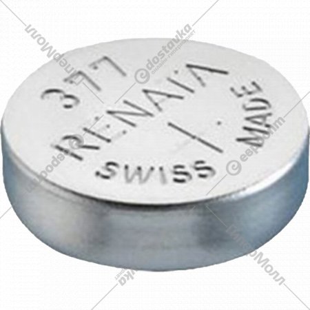 Элемент питания «Renata» R377, часовой, оксид-серебряный, 1 шт