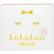 Набор масок для лица «LuLuLun» Face Mask Clear White, увлажнение и улучшение цвета лица, 32 шт