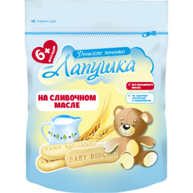 Печенье детское «Слодыч» Лапушка, 120 г
