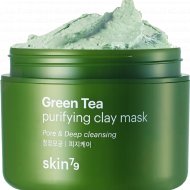 Маска для лица «Skin79» с глиной и зеленым чаем, 100 мл