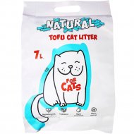 Наполнитель для туалета «For Cats» Tofu Natural, без запаха, 7 л