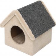 Домик для животных «Cat House» Будка 38, ковролин бежевый