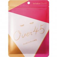 Набор масок для лица «LuLuLun» Over 45 Pink Camellia, упругость и увлажнение зрелой кожи, 7 шт