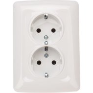 Розетка «Kranz» DEA, KR-78-0220, белый