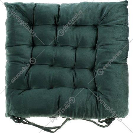 Подушка для стула «Market Union» зеленая, 40х40 см, арт. Z22083002