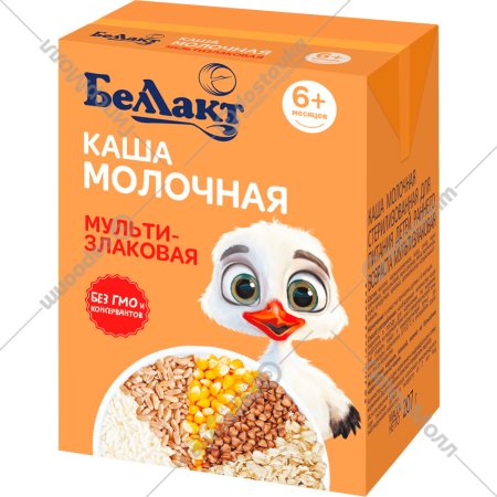 Каша молочная «Беллакт» мультизлаковая, 207 г