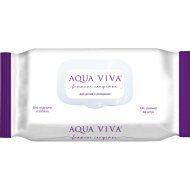 Салфетки влажные детские «Aqua Viva» (4 компонента), 48 шт