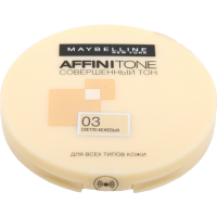 

Пудра "MAYBELLINE AFFINITONE"03 свет-беж