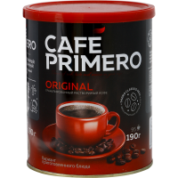 

Кофе раств.гран."CAFE PRIMERO"(ж/б)190г