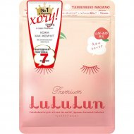 Маска для лица «LuLuLun» Premium Face Mask Peach, увлажняющая и улучшающая цвет, 130 г