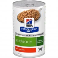Консервы для собак «Hill's» Prescription Diet Metabolic, 607219, курица, 370 г