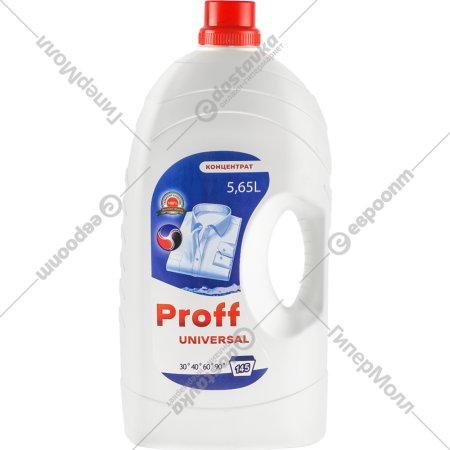 Гель для стирки «Proff» Universal, 5.65 л