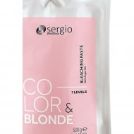 Паста обесцвечивающая «Sergio Professional» Color&Blonde, 500 г