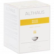 Чай травяной «Althaus» Pyra Pack, нежная мята, 15 пакетиков
