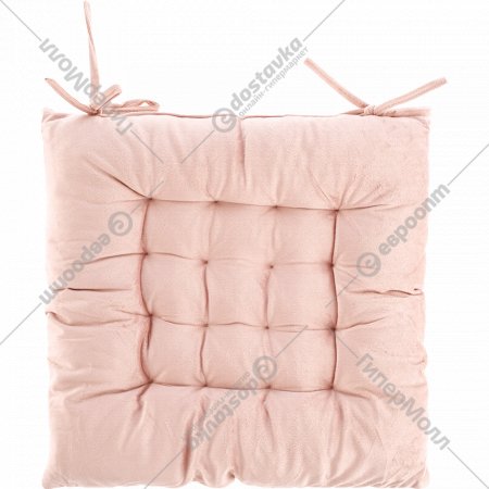 Подушка для стула, 40х40 см, розовая, арт. Z22083004
