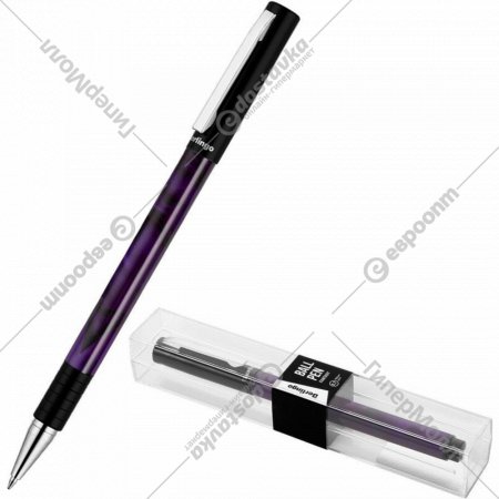 Ручка шариковая подарочная «Berlingo» Fantasy, фиолетовый акрил, CPs_70504, 0.7 мм, синий