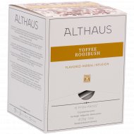 Чайный напиток «Althaus Pyra Pack» тоффи ройбуш, 15 пакетиков.