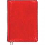 Ежедневник «Attomex» Croco, А5, недатированный, красный, 2234022, 320 страниц