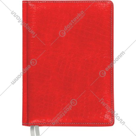 Ежедневник «Attomex» Croco, А5, недатированный, красный, 2234022, 320 страниц
