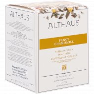 Чай травяной «Althaus» Pyra Pack, благородная ромашка, 15 пакетиков