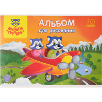 

Альбом для рис."ПРИКЛ.ЕНОТА"40л енот/сам