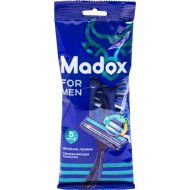 Набор одноразовых станков Madox двойное лезвие, 5 шт
