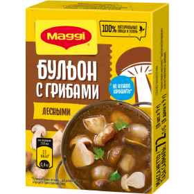 Бульон гриб­ной «Maggi» с лес­ны­ми гри­ба­ми, 72 г