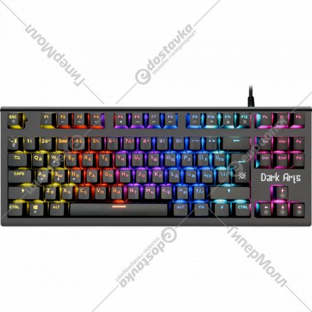 Клавиатура «Defender» Dark Arts GK-375 RU, Rainbow, 87 клавиш, 45375