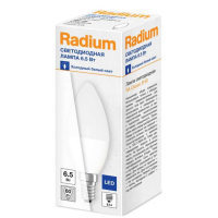 

Лампа"RDIUM"(RL-B60 6,5W/840 230V RU Е14