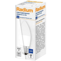 

Лампа"RDIUM"(RL-B60 6,5W/840 230V E27)