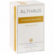 Чай травяной «Althaus» женьшеневое равновесие, 20 пакетиков