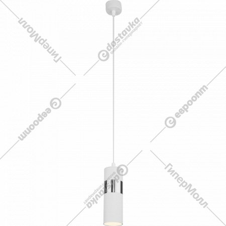 Подвесной светильник «Евросвет» 50096/1, белый/хром