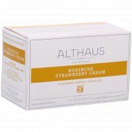 Чайный напиток «Althaus» клубника со сливками, 20 пакетиков