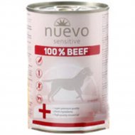 Консервы для собак «Nuevo» Sensitive, с 100% говядиной, 400 г