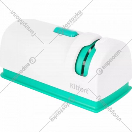Электроточилка для ножей «Kitfort» КТ-4068-2, белый/зеленый