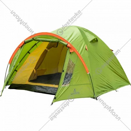 Туристическая палатка «Coyote» Oboluse-3 v2, CL-A23-3P-Light Green