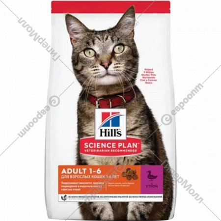 Корм для кошек «Hill's» Science Plan, 604861, утка, 10 кг