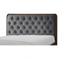Кровать «Halmar» Cassidy, 160, серый/орех