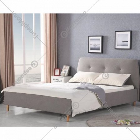 Кровать «Halmar» Doris, серый/ольха