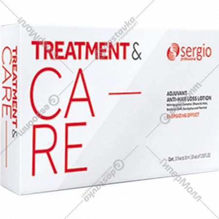 Ампулы для волос «Sergio Professional» Treatment&Care, 10х10 мл