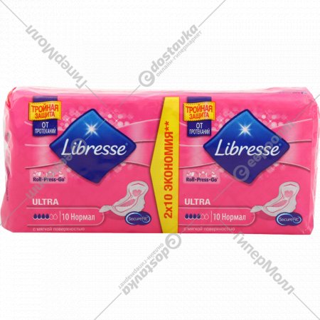 Прокладки женские гигиенические «Libresse» Ultra Normal, 20 шт