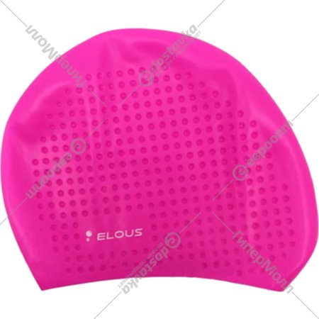 Шапочка для плавания «Dark Shark» Elous, EL007, розовый