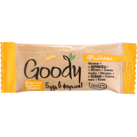 

Батончик фрукт-орех."GOODY"(фитнес)35г