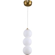 Подвесной светильник «Kinklight» Мони, 07627-3.01, золото/белый