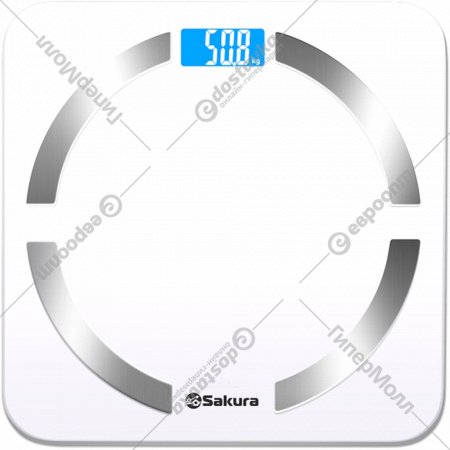 Весы напольные «Sakura» SA-5056W, белый