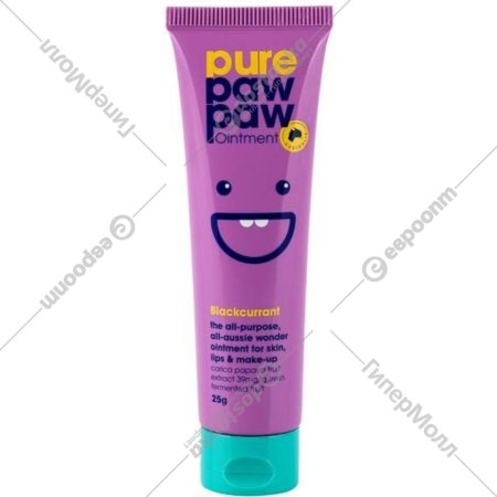 Бальзам для губ «Pure Paw Paw» Восстанавливающий, с ароматом черной смородины, 15 г