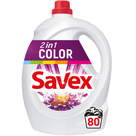Гель для стирки «Savex» 2 в 1, Color, 4.4 л