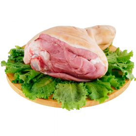 Рулька свиная «Фермерская» крупнокусковая, мясокостная, 1 кг, фасовка 1,3 - 1,8 кг